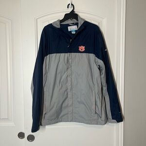 Auburn Columbia Rain Jacket size XL